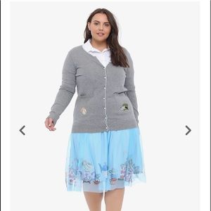 Disney Alice In Wonderland ⏱🎩 Cardigan!